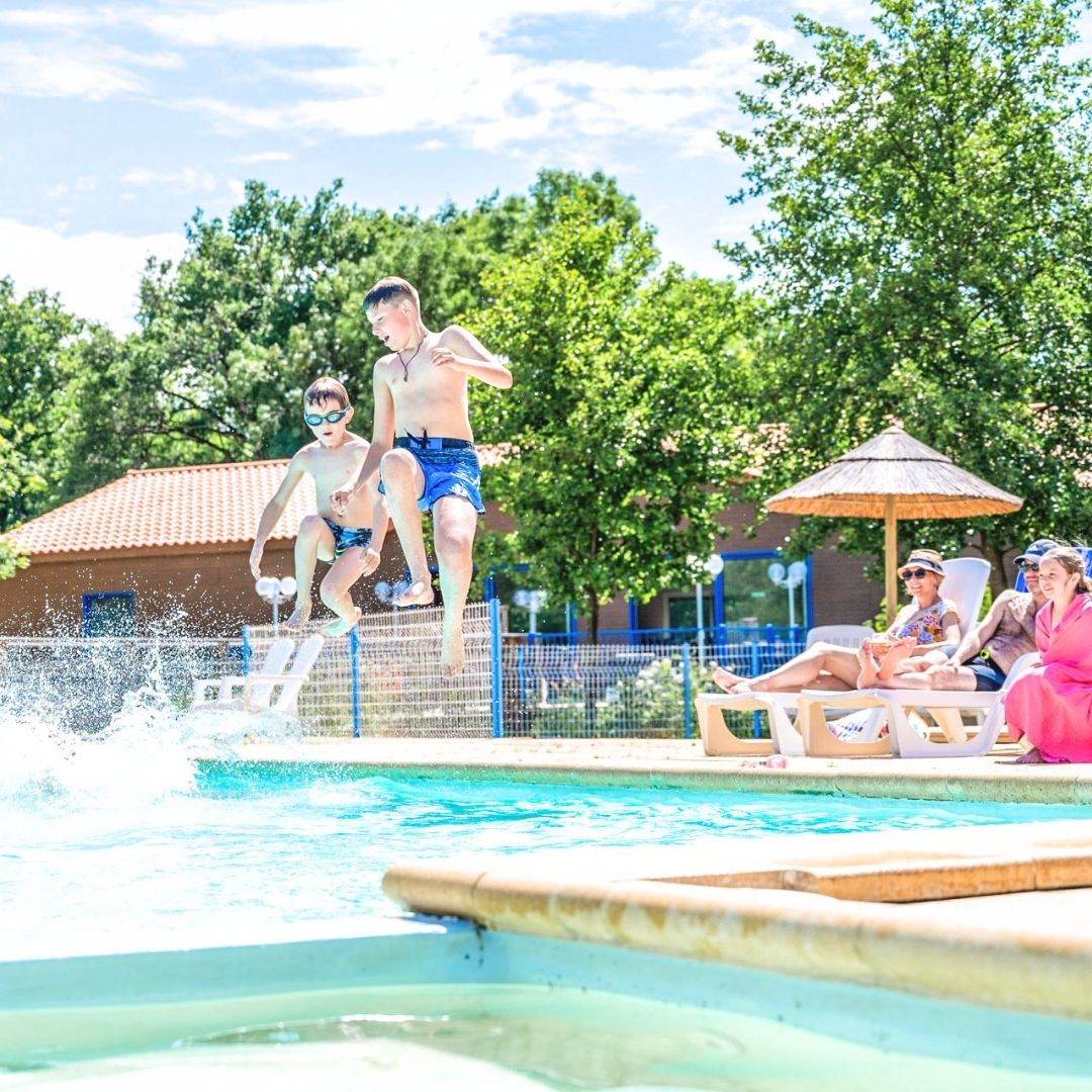 camping avec piscine exterieur chauffée vendée